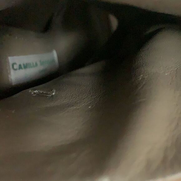 CAMILLA SKOVGAARD LONDON PEEP-TOE PLATFORM ANKLE‎ BOOTIES HEEL SHOES SIZE 40 - Picture 8 of 10